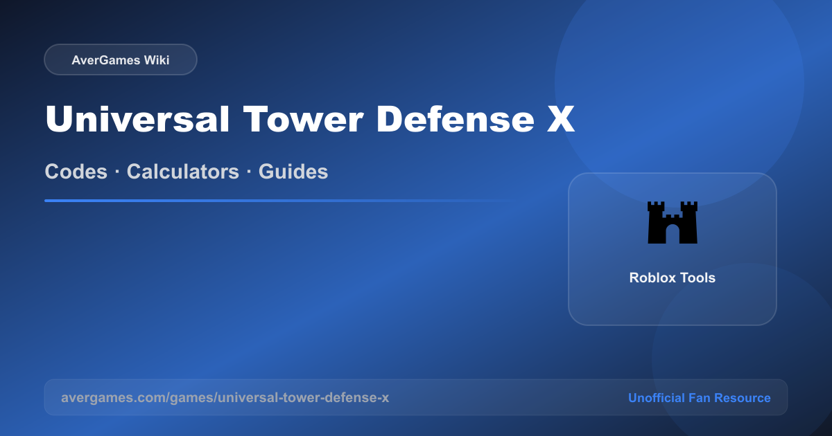 UTDX DPS Calculator and Best Builds (Updated July 16, 2026) | AverGames