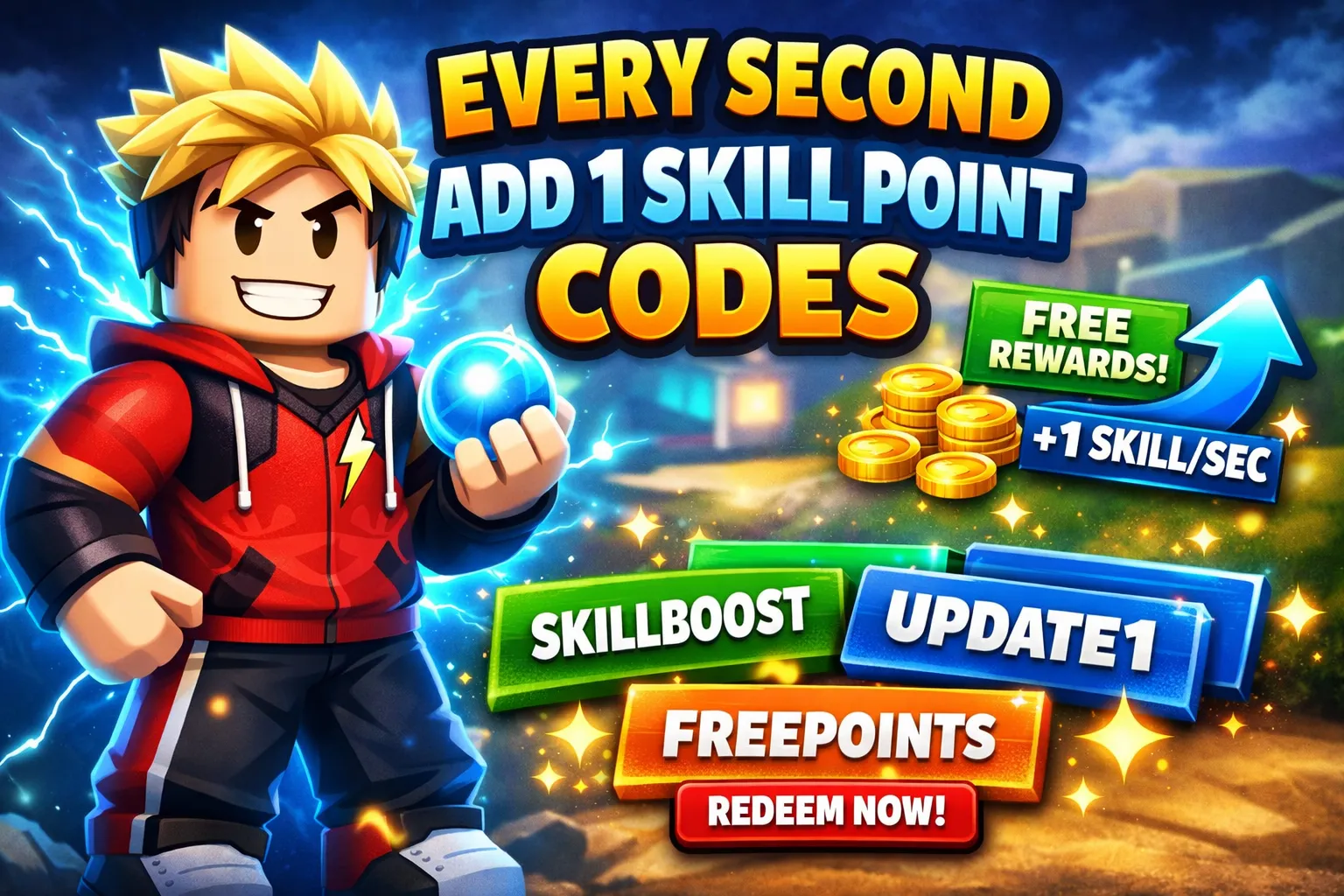every-second-add-1-skill-point-codes